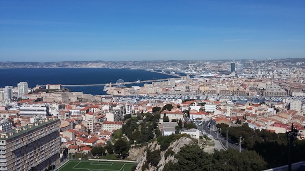 aerial view of city buildings during daytime