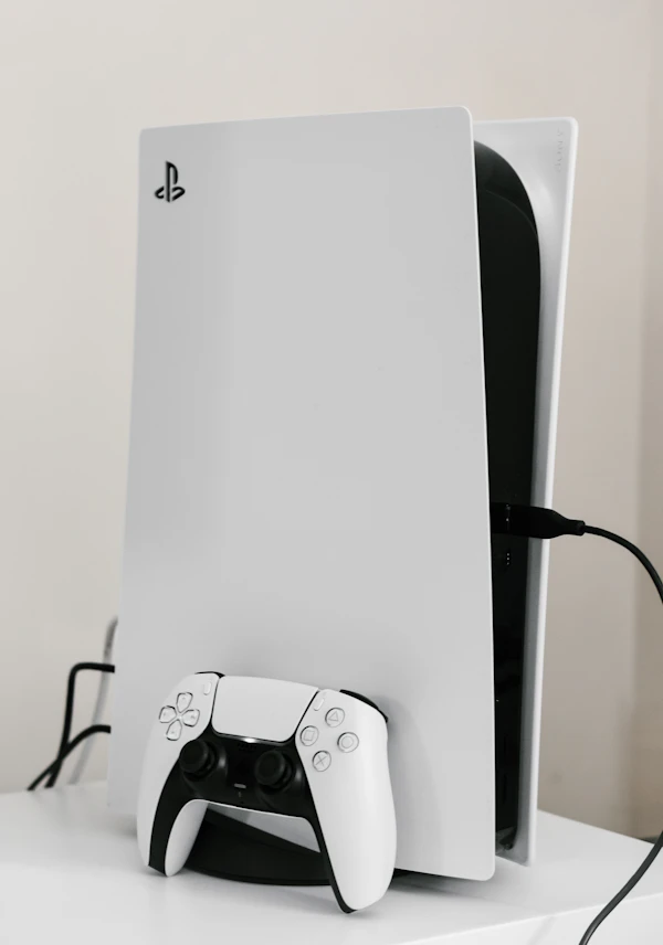 PlayStation 5 console and DualSense controller
