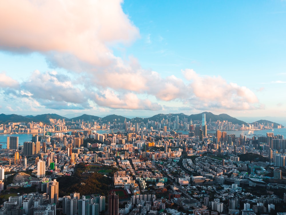 city buildings under blue sky during daytime