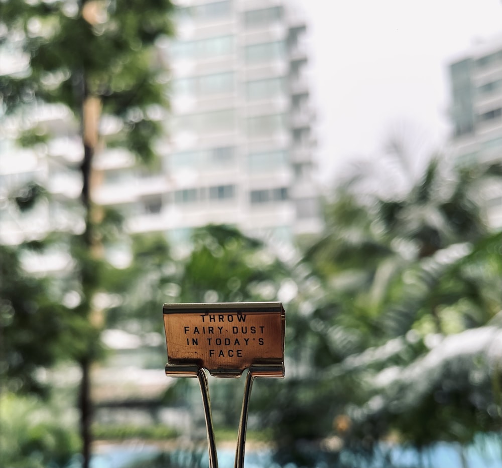 brown and white wooden signage