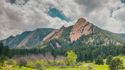 A scenic view of Boulder County symbolizing local pride and community.