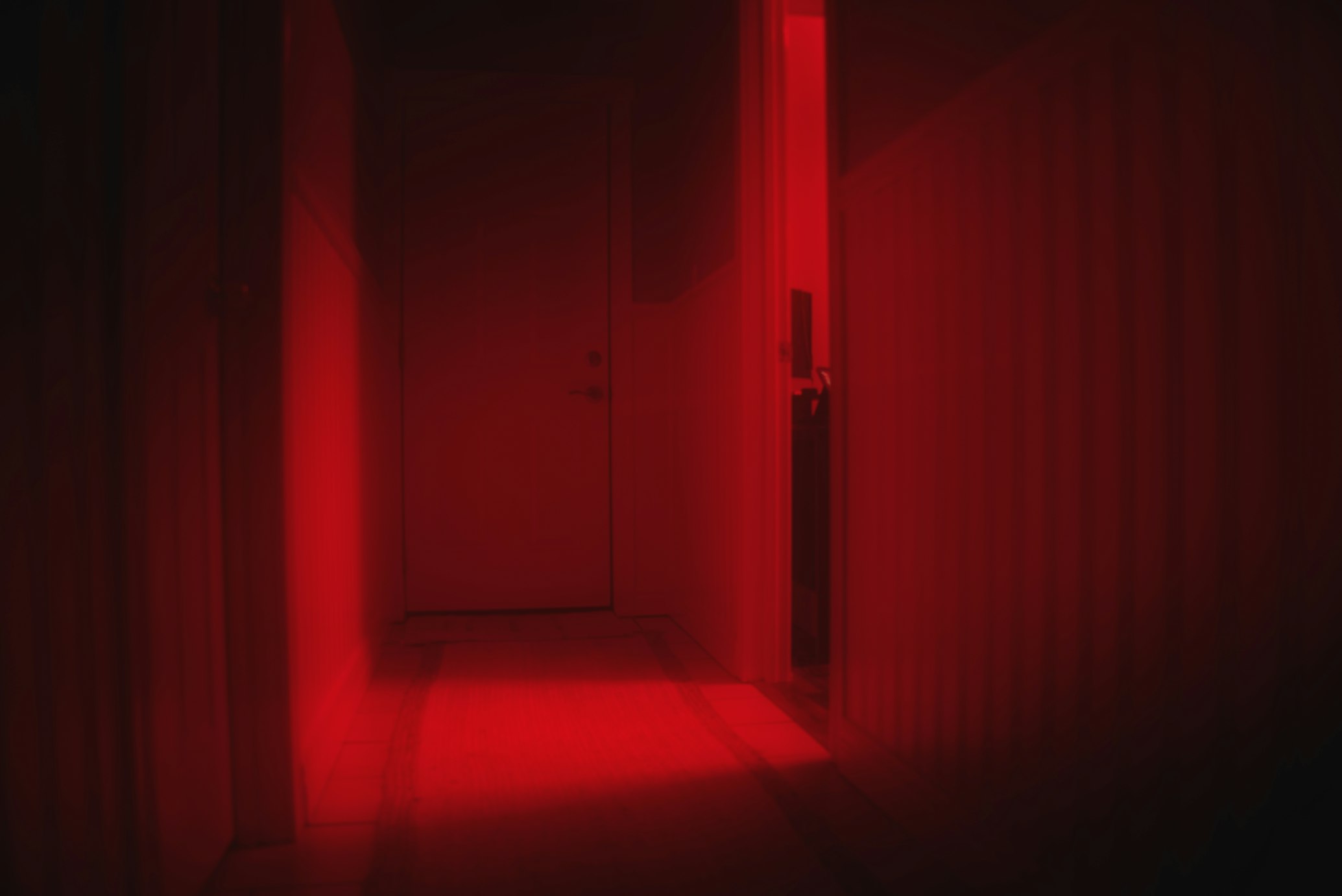 Creepy red room