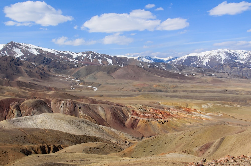 brown and gray mountains under blue sky during daytime