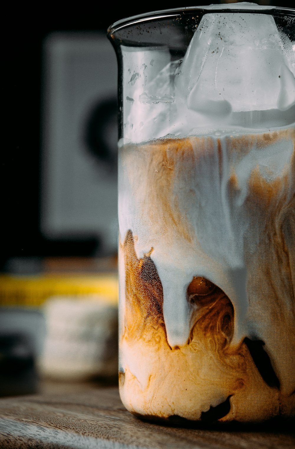 white and brown labeled bottle