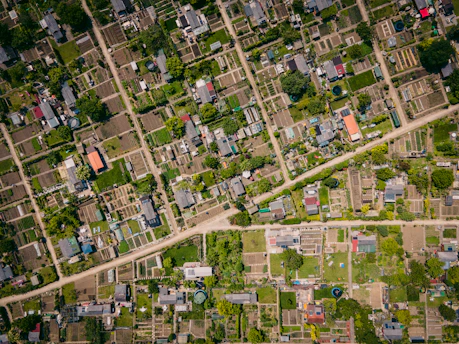 aerial view of city buildings during daytime