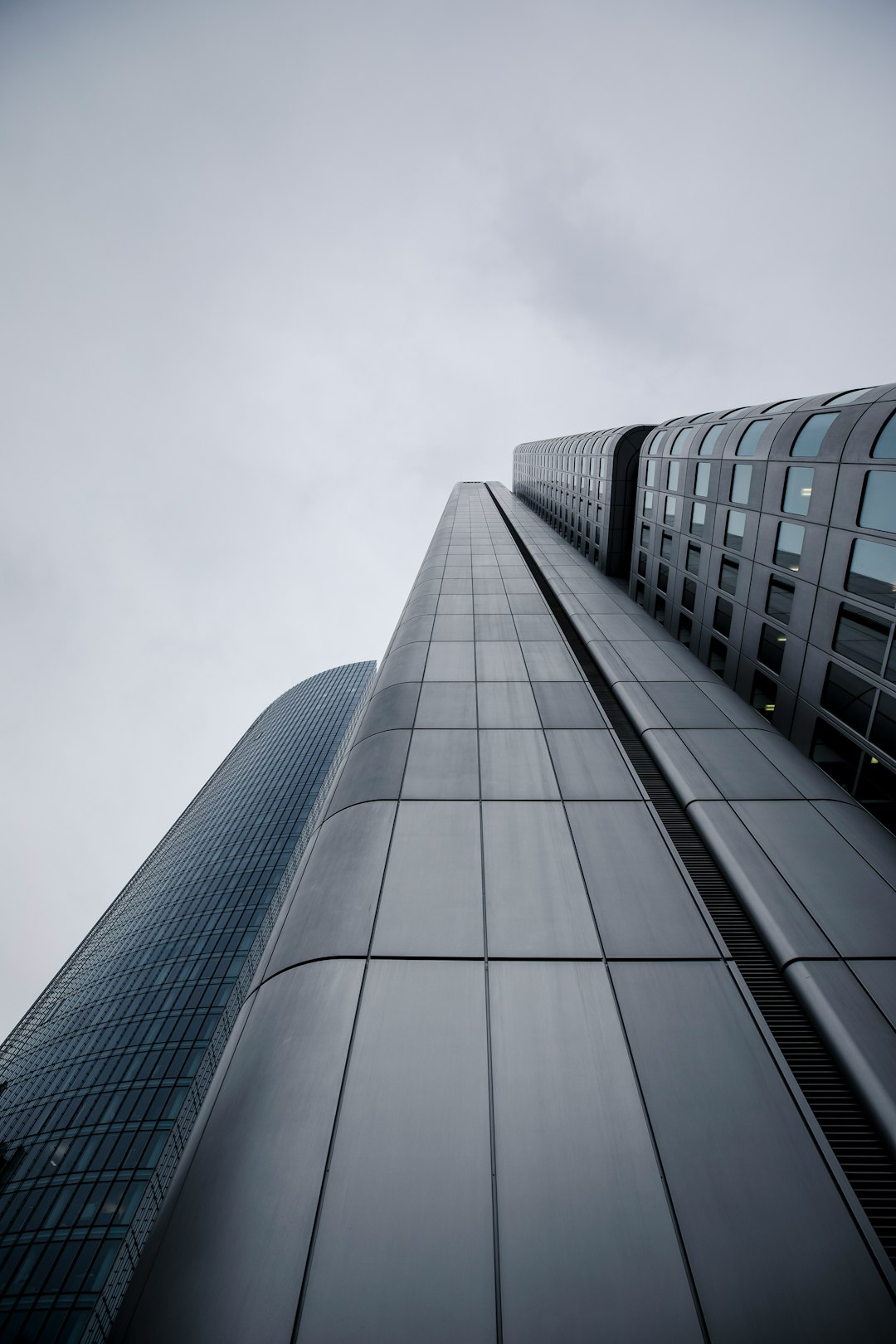 low angle photography of high rise building