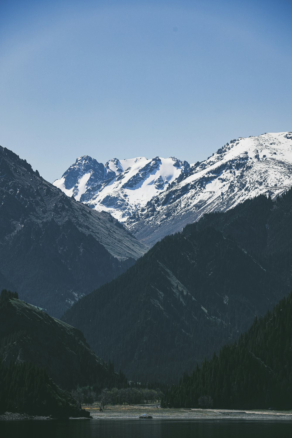 snow covered mountains during daytime