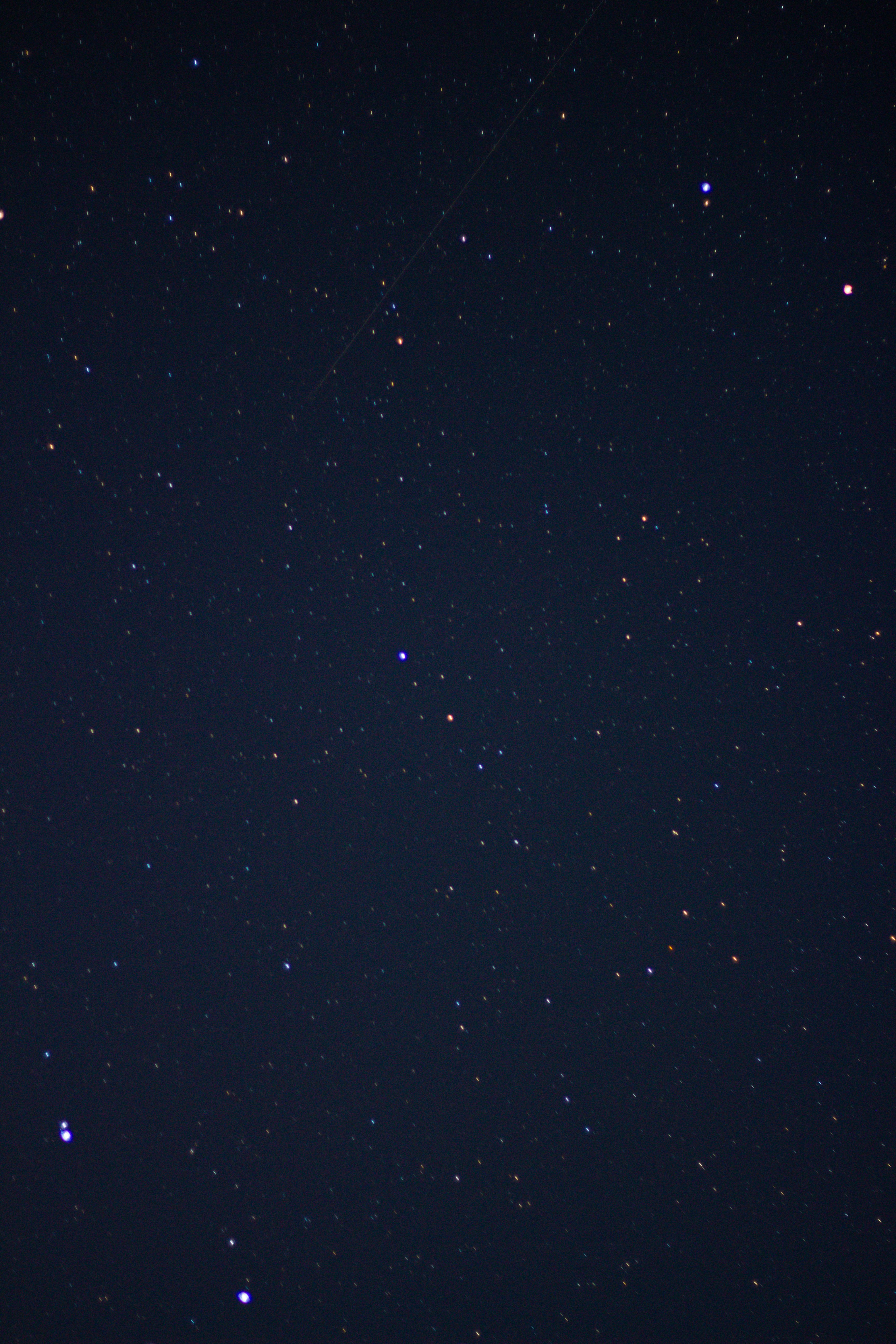 stars in the sky during night time