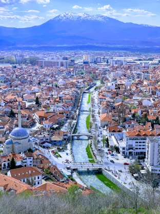 aerial view of city buildings during daytime