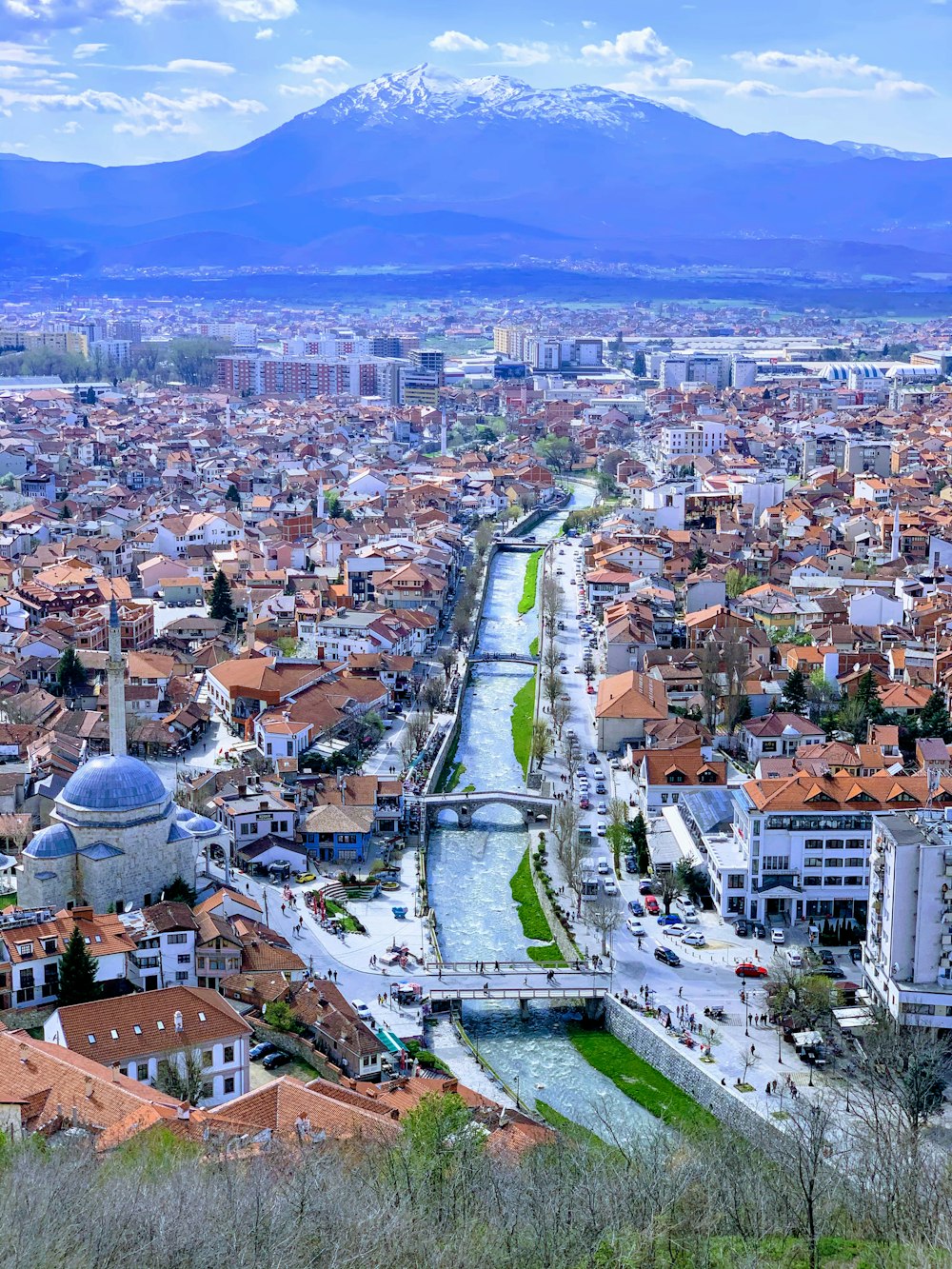 aerial view of city buildings during daytime