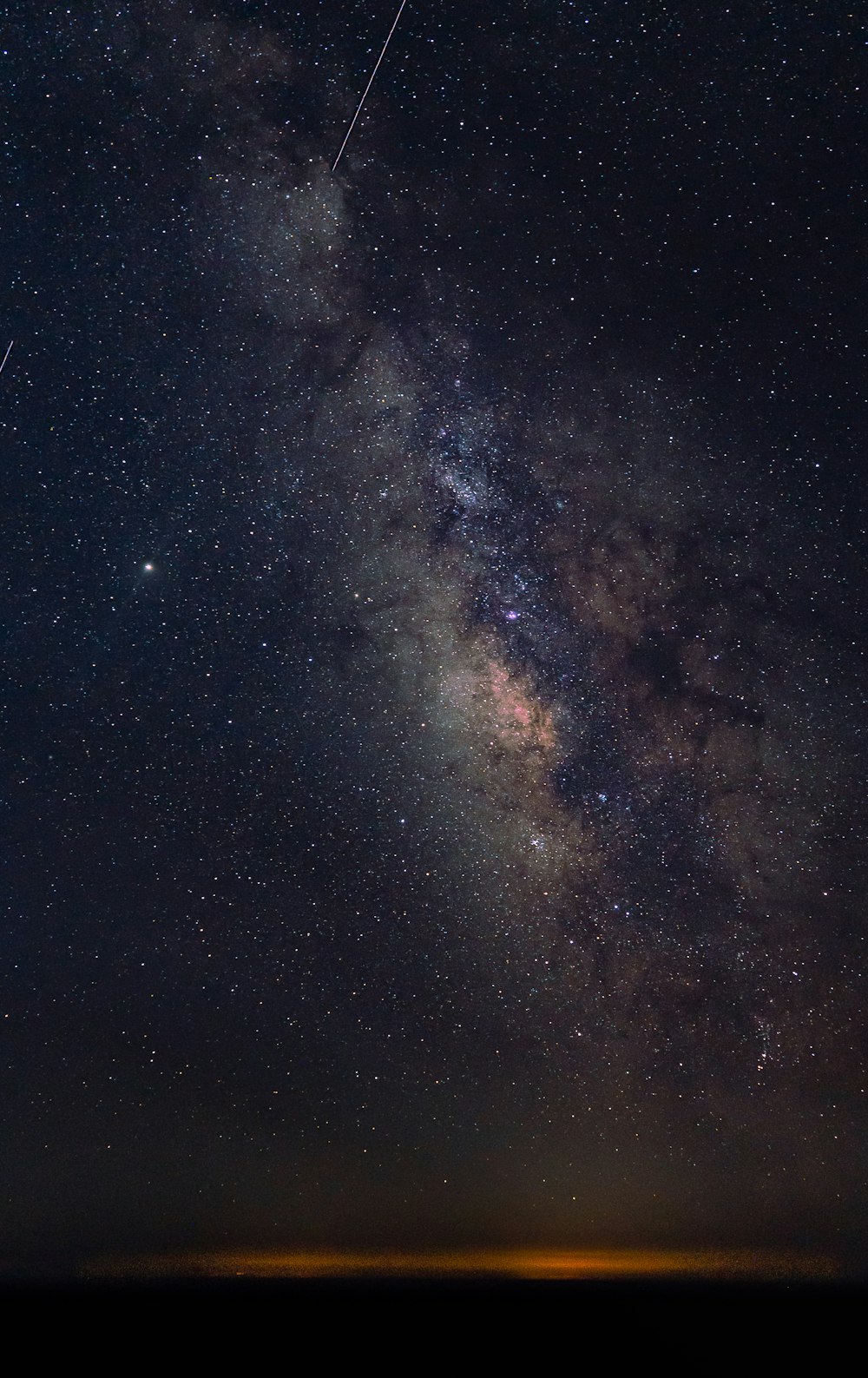 starry night sky over the starry night