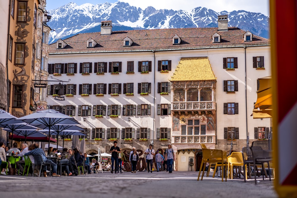 people walking on street near buildings during daytime