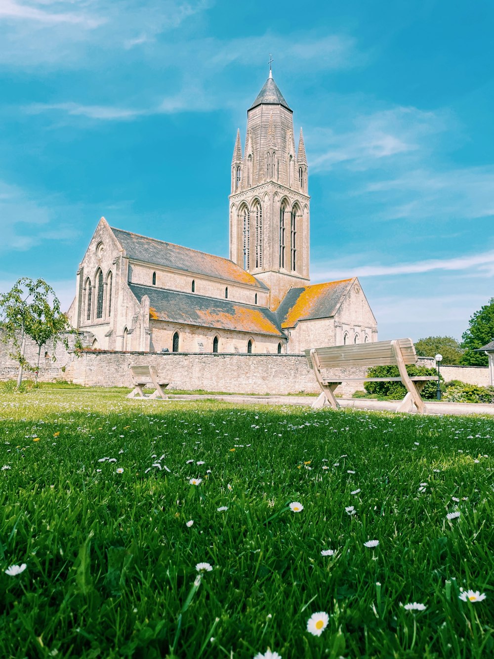 gray concrete church under blue sky during daytime