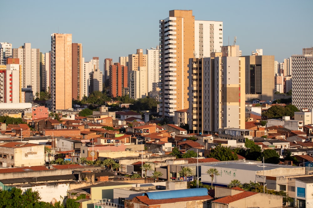 high rise buildings during daytime