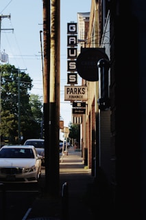 cars parked in charlottesvile