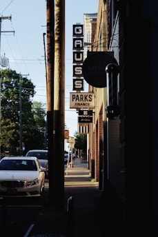 cars parked in charlottesvile