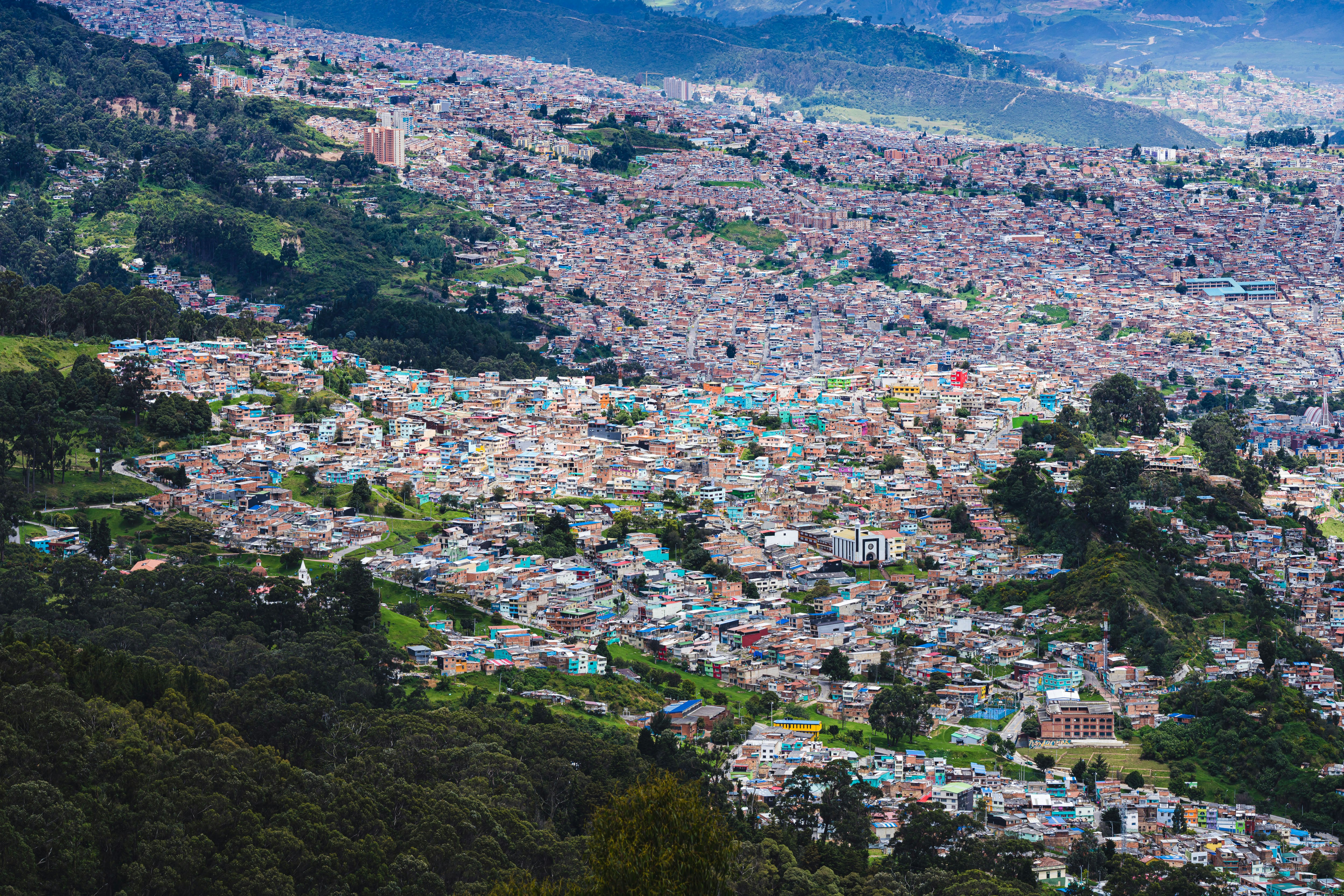 aerial view of city during daytime