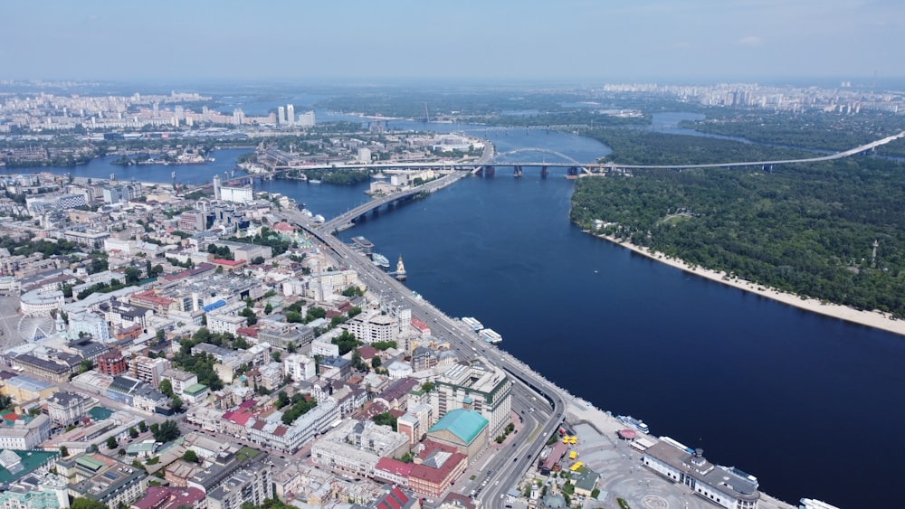 aerial view of city buildings during daytime