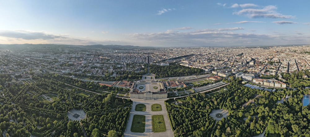 aerial view of city during daytime