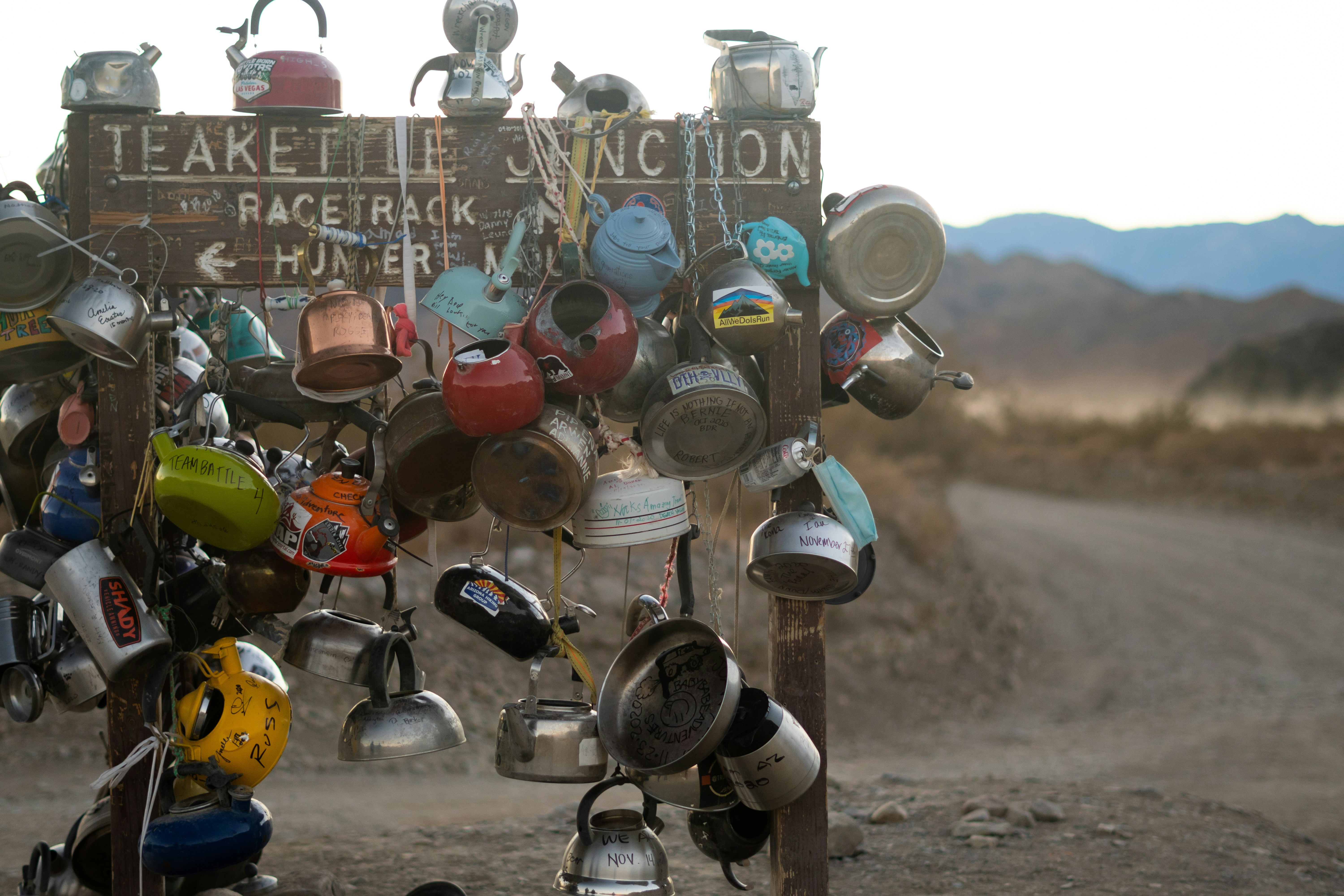 Assorted color helmet on rack photo – Free Death valley Image on Unsplash