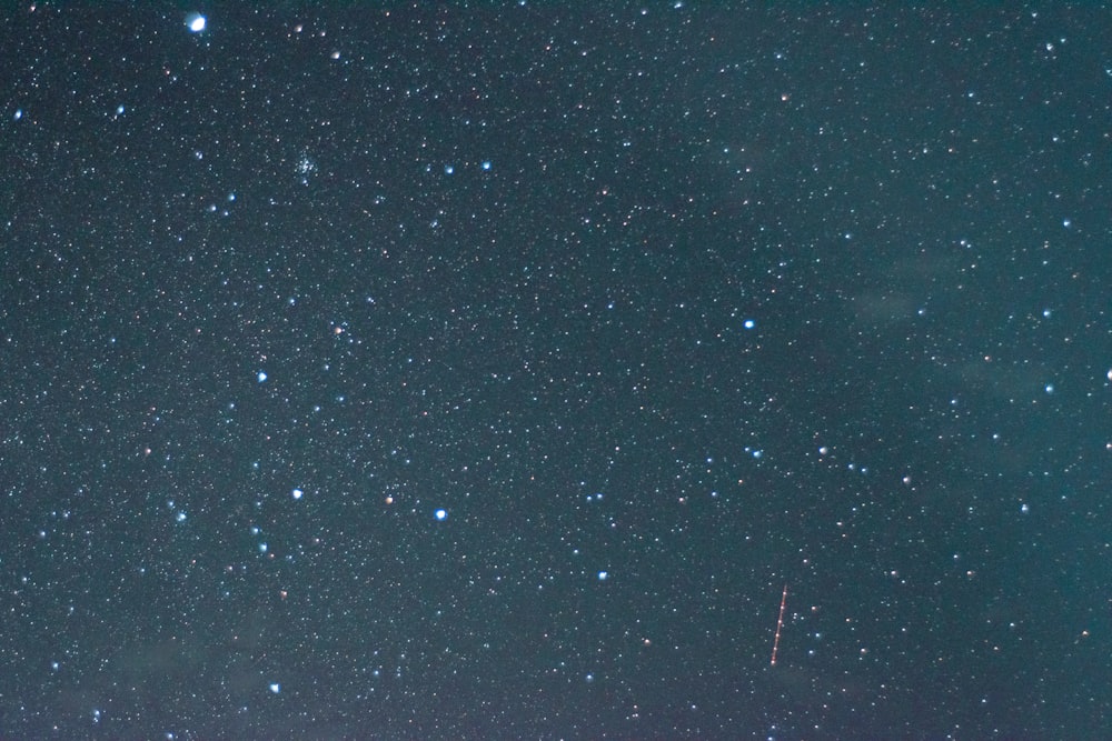 white stars in the sky during night time