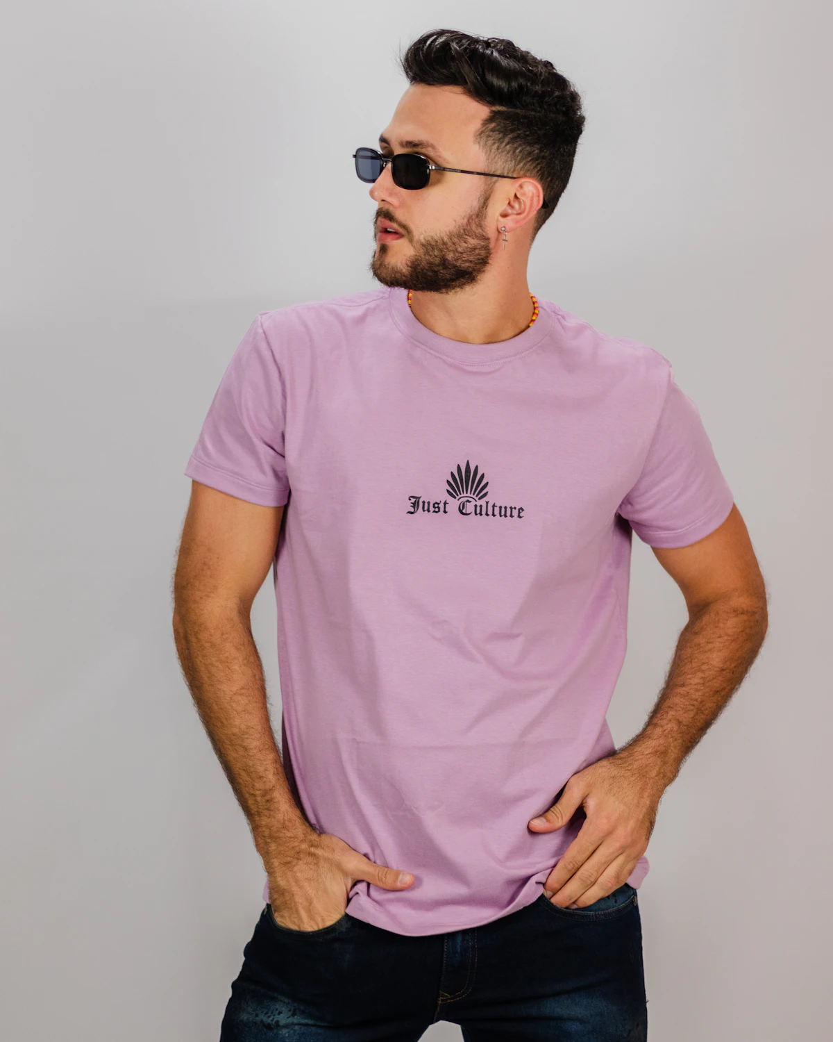 Pink Crew Tee