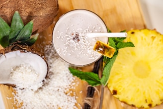 coconut pineapple shake