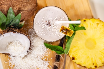 coconut pineapple shake
