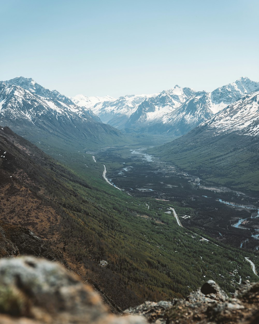 aerial view of mountains during daytime