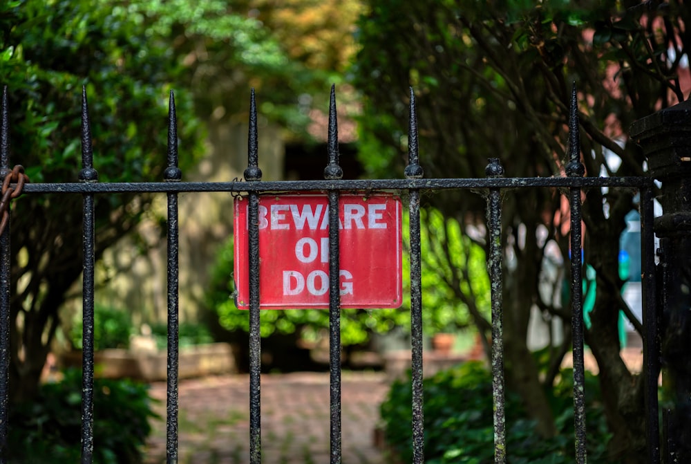 red and white stop sign