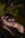 womans eyes with green leaves