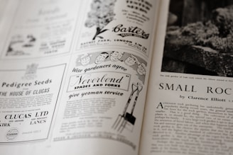 a recipe book opened to a recipe page
