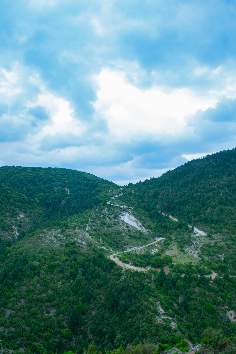 green mountains under white clouds during daytime