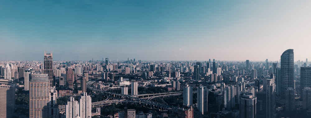 aerial view of city buildings during daytime