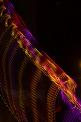 An abstract image showing the flow of luck and opportunities.