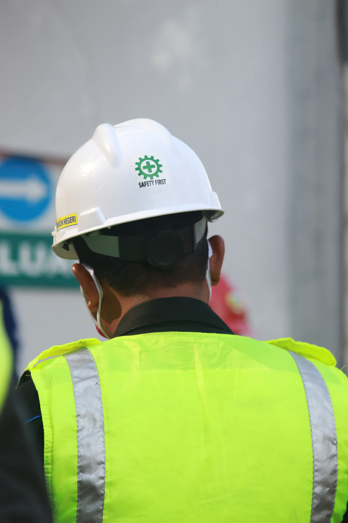 Project manager on site