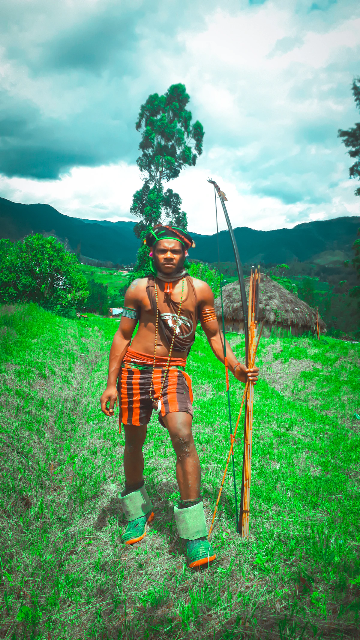 Mist-shrouded highland trails and indigenous valleys of Baliem, Papua