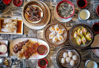 cooked food on white ceramic plate