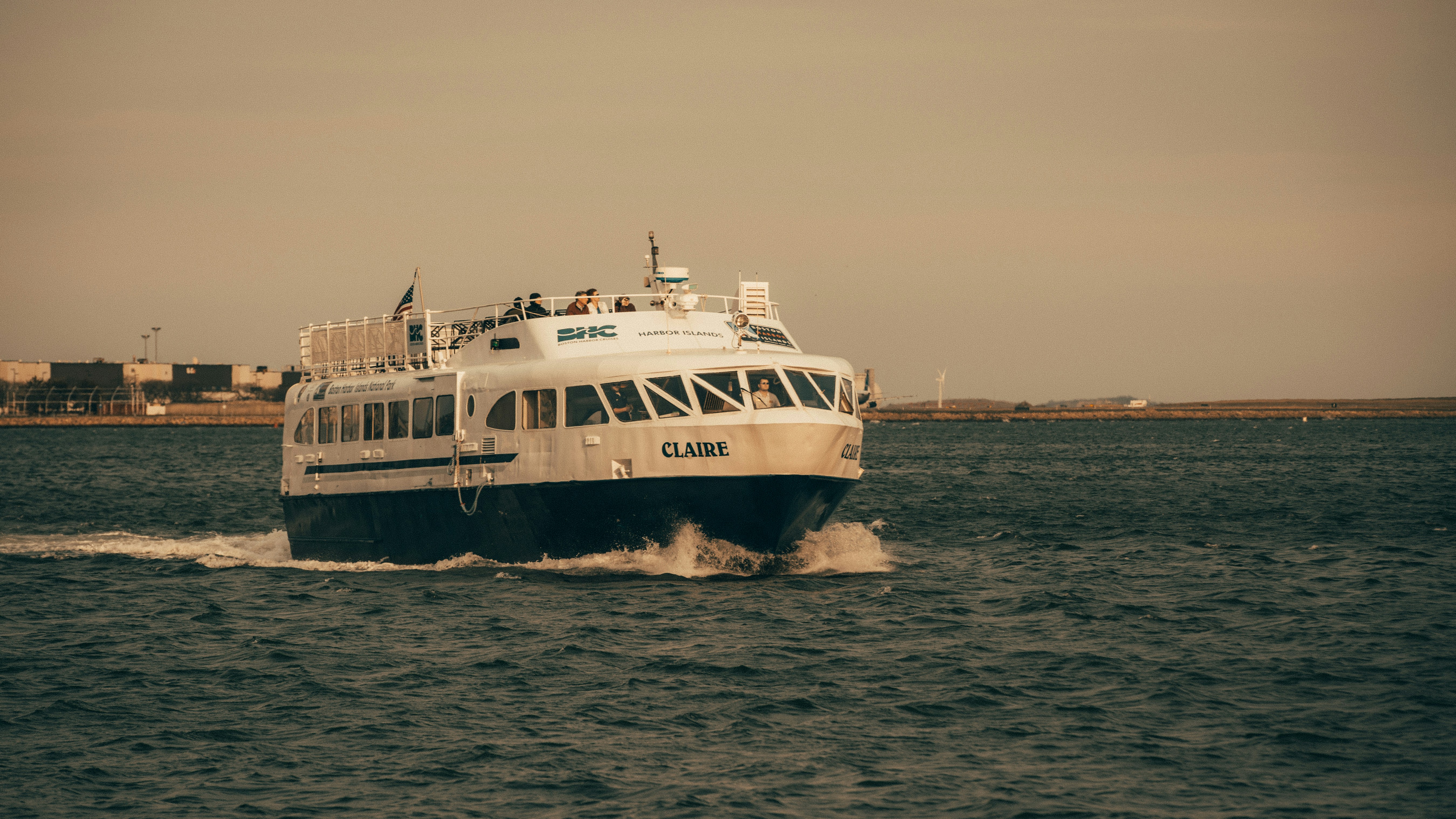 white and black ship on sea during daytime