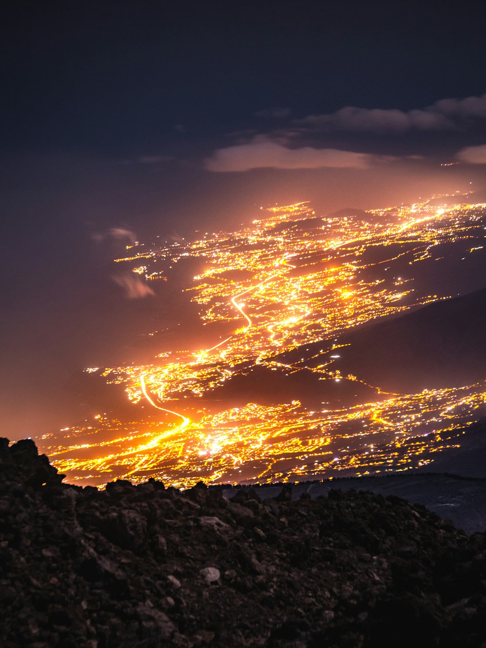 kilometer Melbourne evaluerbare silhouette of mountain during sunset photo – Free Tenerife Image on Unsplash
