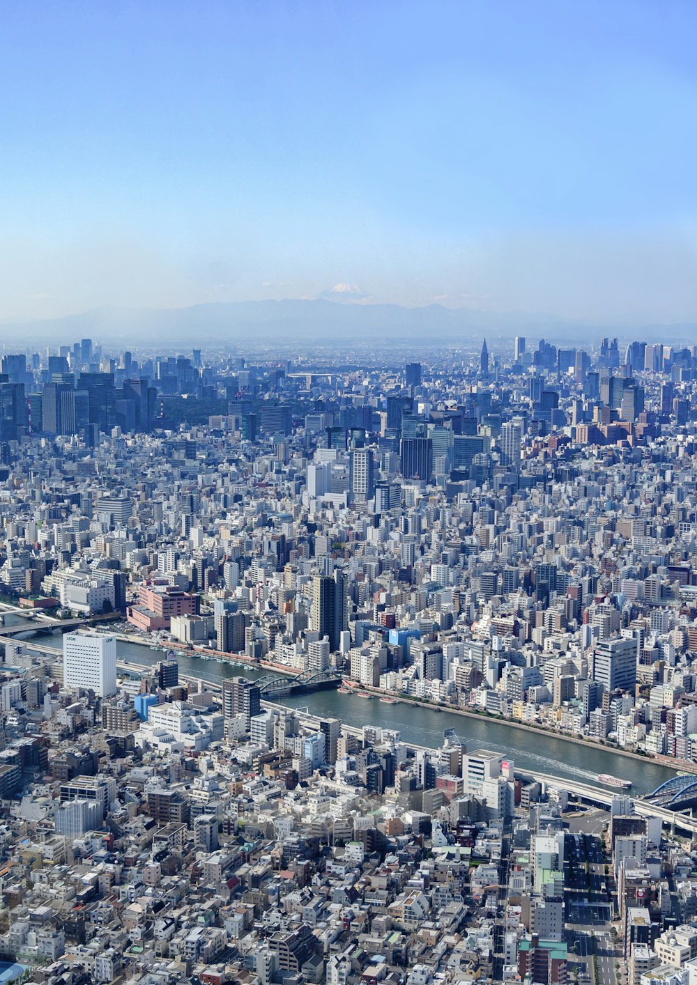 aerial view of city buildings during daytime