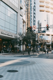 people walking on pedestrian lane near white concrete building during daytime