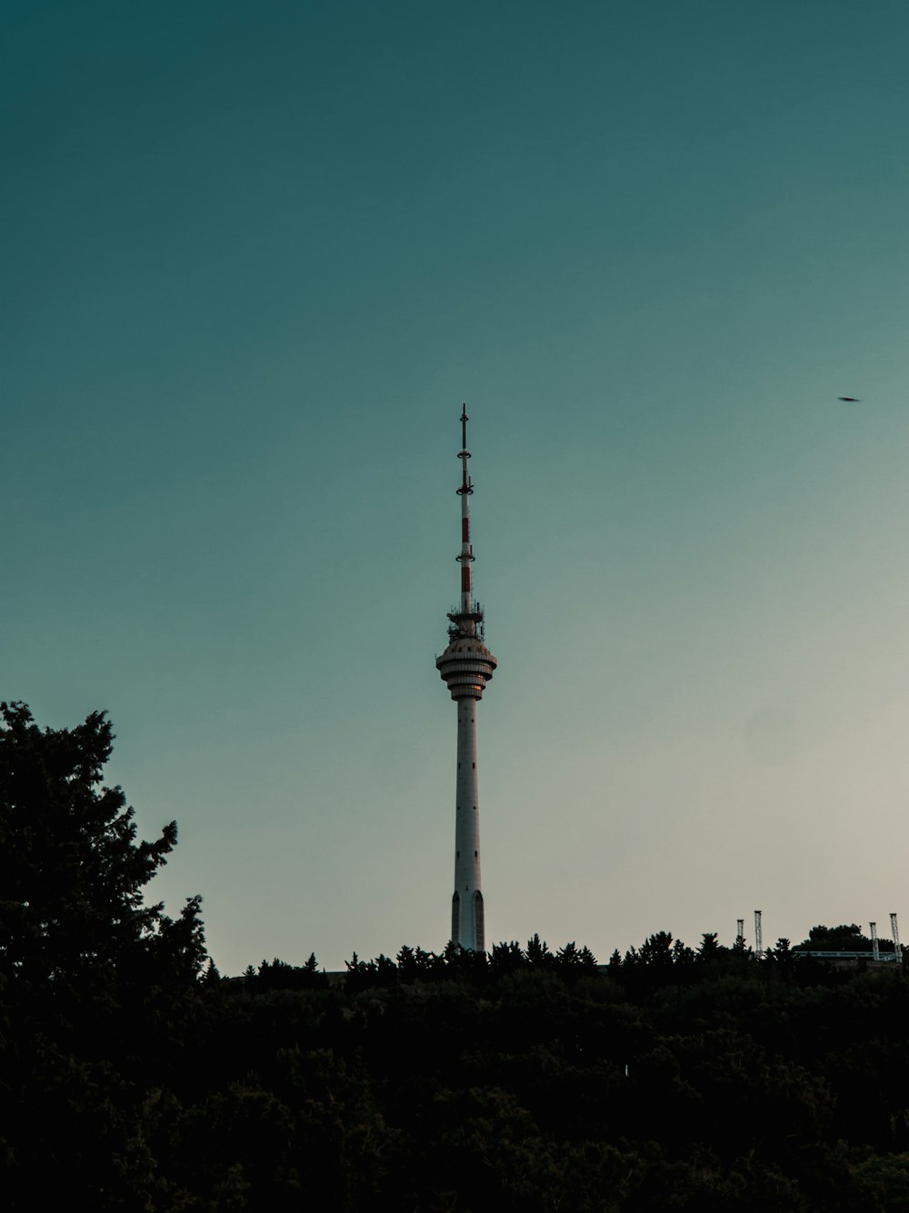 white and black tower under blue sky during daytime