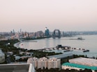 city skyline under white sky during daytime