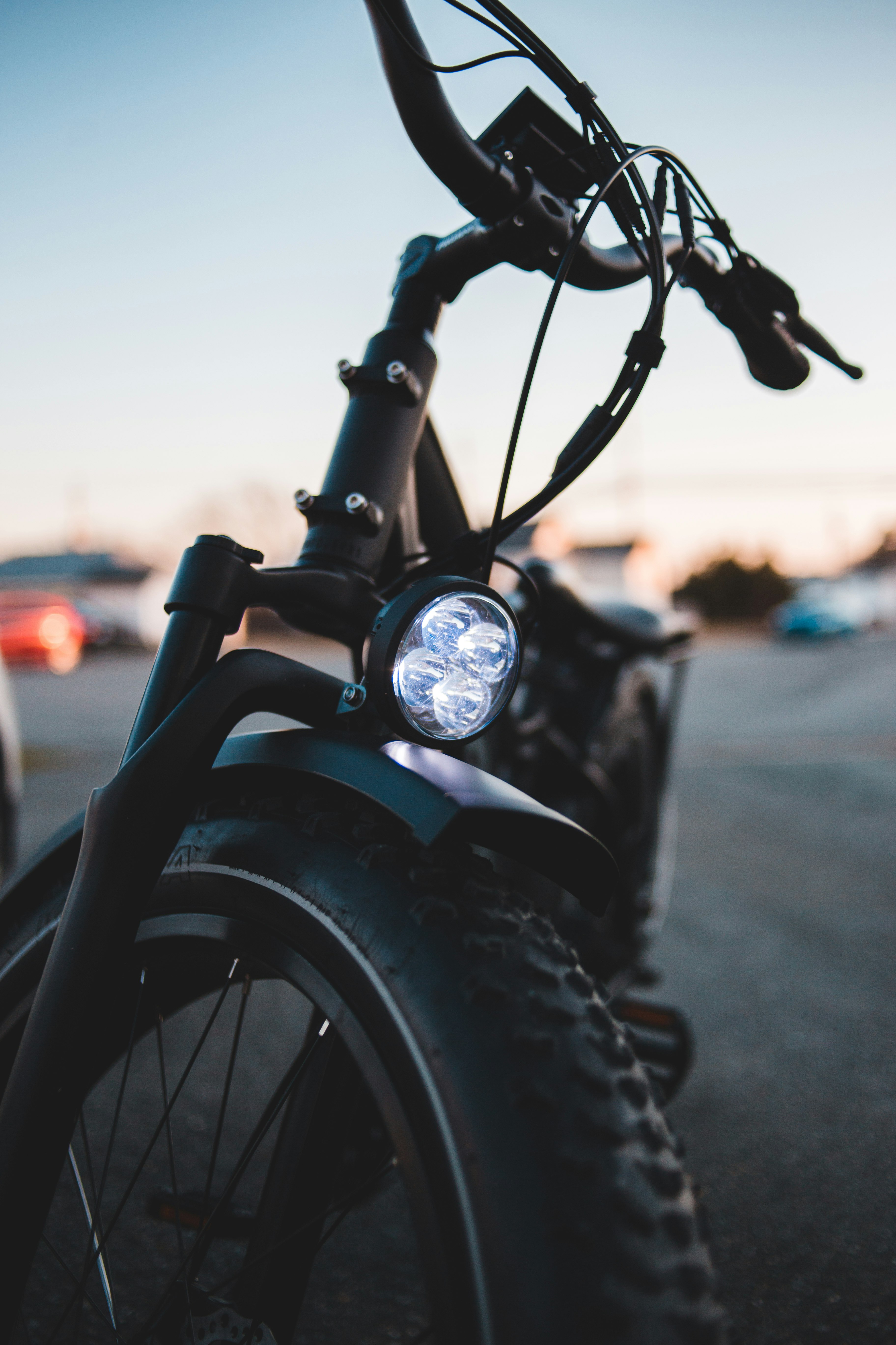 black motorcycle on road during daytime