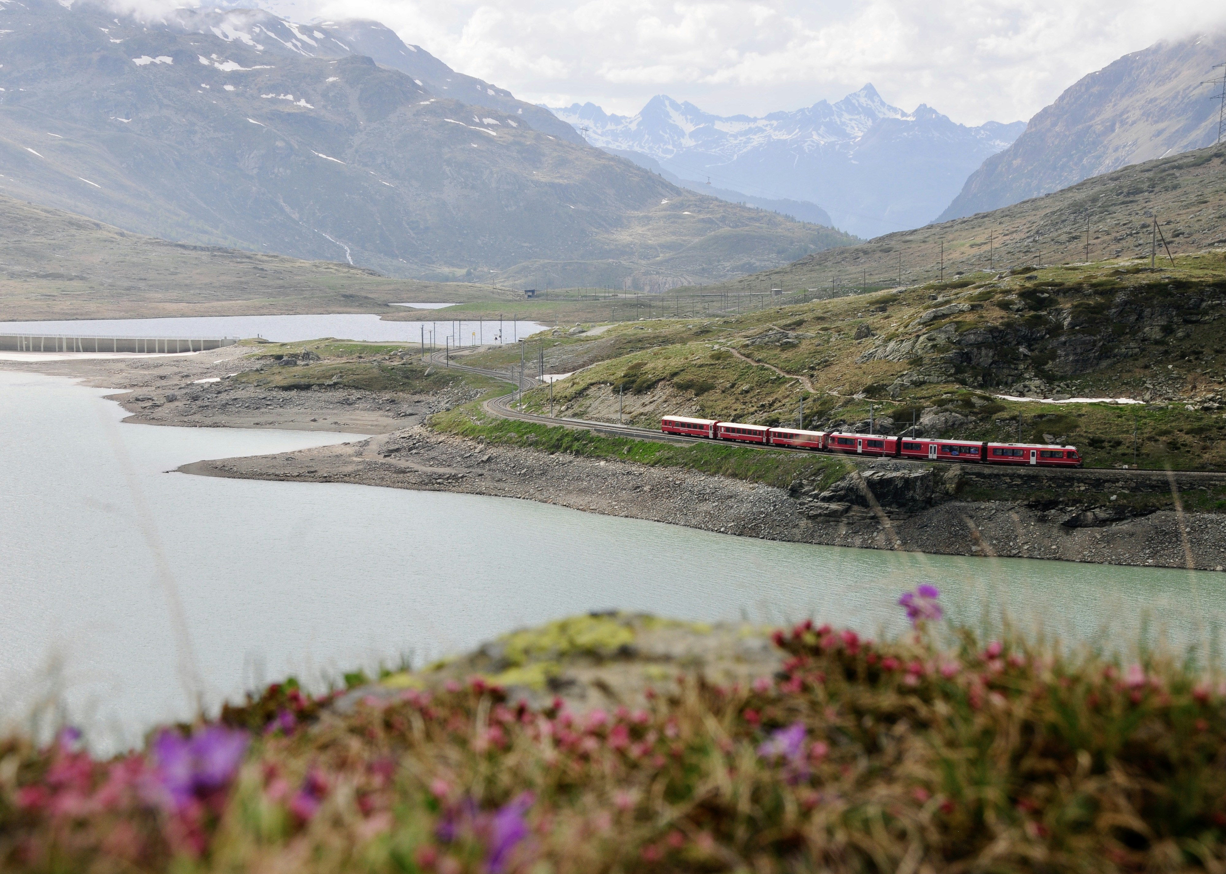 7 Scenic Train Routes That Cost Less Than You Think – green grass field near lake and mountains during daytime