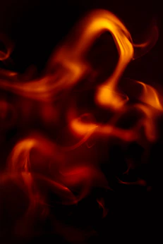 red and yellow fire digital wallpaper