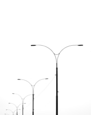 black and white heart shape light fixture