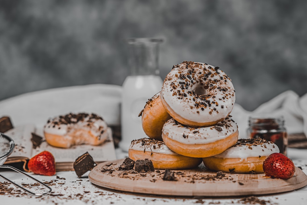 sliced banana on white ceramic plate