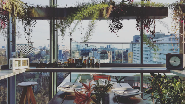 Rooftop Cafes